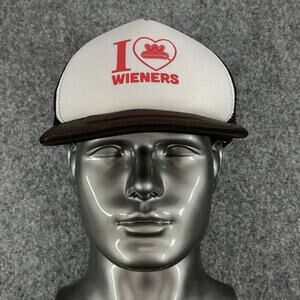 Wiernerschnitzel I Love Wieners Baseball Trucker Cap Hat Adjustable SnapBack OS